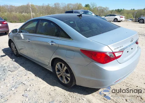 2012 Hyundai Sonata Limited z USA, uszkodzony, nr VIN 5NPEC4AC6CH350530
